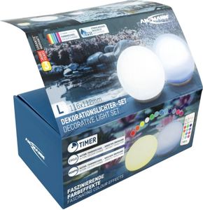 ANSMANN LED-Dekorationslicht / LED-Wasserleuchte 2er Set