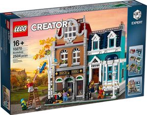 LEGO 10270 Buchhandlung, großes Bauset für Teenager und Erwachsene, Bauen mit Modulen