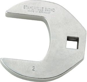 Stahlwille 3/8 " Crowfoot-Schlüssel heavy-duty SW 1/2" L.42mm