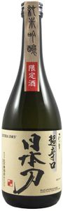 [ 720ml ] HANANOMAI Katana Junmai Ginjo Extra Dry Sake / Japanischer Reiswein alc. 15,5% vol.