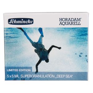 Schmincke Horadam Aquarellfarbe - Deep Sea - 5 x 5ml Supergranulation 74 843 097