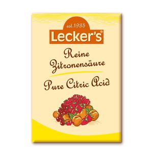Lecker's Reine Zitronensäure 2 x 10g