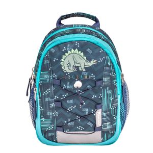 Belmil Kinderrucksack Jungen für 1-3 Jährige - Super Leichte 260 g/Kindergarten/Krippenrucksack Kindergartentasche Kindertasche/Dinosaur/türkis;blau (305-9 Little Stegosaurus)