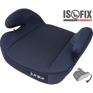 Kindersitzerhöhung Max Plus 151 schwarz, inkl. ISOFIX nach ECE R44/04 von PETEX