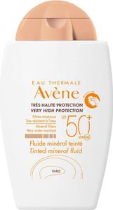 Avène Przyciemniany fluid mineralny SPF50+ 40ml