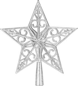 Tree Lace Star Silver - Vánoční stromek Lace Tree Lace Attachment for Fir Tree Lace Christmas Tree Christmas Tree Vánoční stromek