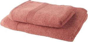 Set Prosoape Today, 100% bumbac, terracotta, 2 piese, 70x30cm, 50x100cm
