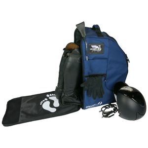 Reitstiefelrucksack Deluxe Navy-Blue