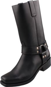 Sendra Herren Biker Boots 8833 Schwarz