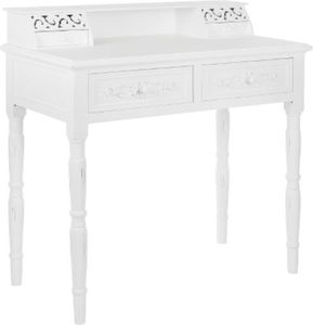 Casa Padrino Landhausstil Sekretär Antik Weiß 95 x 45 x H. 87 cm - Landhausstil Möbel im Shabby Chic Look