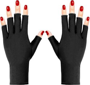 INF UV ochranné rukavice pro UV světlo/UV lampu 1 pár Černé