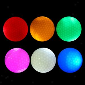Melario 6 Stücke Leuchtend Golfball LED Golfbälle Golfgeschenke
