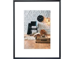 Hama 61627 Kunststoffrahmen Sevilla 29,7 x 42 cm (DIN A3), schwarz