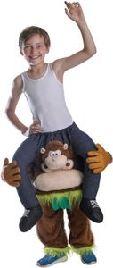 Kinder Affe Huckepack Kostüm