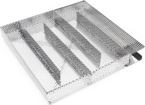 BBQ Kaltraucherzeuger V2A Edelstahl Kaltrauchgenerator Kalträuchern Smoker 27x26,5cm