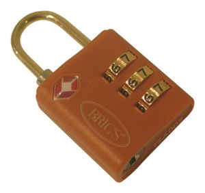 BRIC'S Kofferschloss Accessories TSA Lock Tobacco terracotta