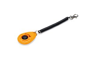 Beeztees Training Clicker Jur - Hund - Orange - 6x4x1,7 cm