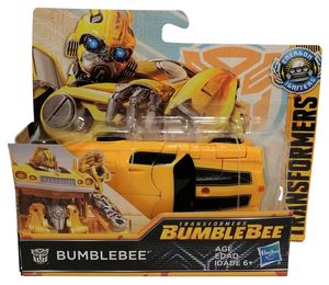 Hasbro ‎E0759 Transformers Bumblebee Autobot Energon Igniters verwandelbares Rennauto gelb 13 cm