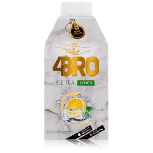 4BRO Ice Tea Eistee Lemon Zitrone 500ml - Erfrischungsgetränk (1er Pack)