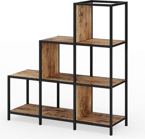 Vicco Dělicí stěna Fyrk, 90 x 92 cm, Rustikální dub/Černá