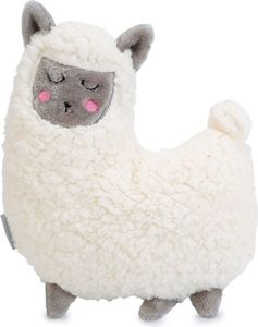 Beeztees Puppy Lama - Hund Spielzeug - Plüsch - weiß - 26x20x7,5 cm