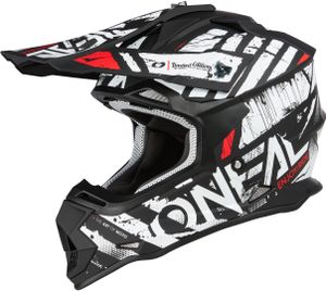 Oneal 2Series Glitch Motocross Helm (Black/White,XXL (63/64))