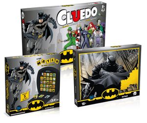 Batman BUNDLE - Cludeo + Match + Puzzle Spiel Gesellschaftsspiel Brettspiel deutsch