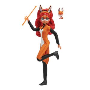 Miraculous Rena Rouge Puppe Marienkäfer und Cat Noir- Serie Roter Fuchs Puppe Spielzeug