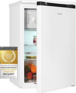Exquisit Kühlschrank KS16-4-051C weiss | 107 L Nutzinhalt | Innenbeleuchtung