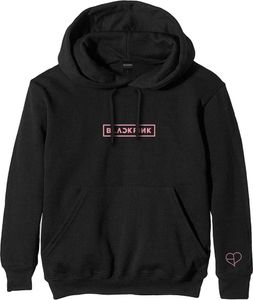 BlackPink - "The Album Tracklist" Kapuzenpullover für Herren/Damen Uni RO182 (XXL) (Schwarz)