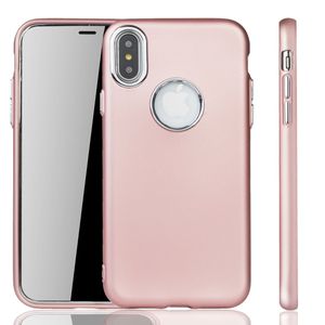 Apple iPhone X / XS Hülle - Handyhülle für Apple iPhone X / XS - Handy Case in Rose Pink