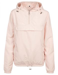 Damen Basic Pull Over Jacket - Farbe: Light Pink - Größe: M