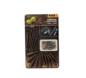 Fox Fishing Edges Camo Power Grip Lead Clip Kit 7