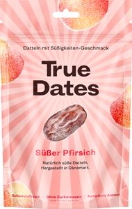True Dates datle sladké broskyňové prírodne sladké mäkké datle 100g