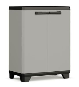 Keter Lagerschrank Niedrig Planet Grau und Schwarz