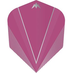 Mission Dart Flight Shades No.6 Pink Standard 100 Micron F3043