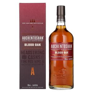 Auchentoshan Blood Oak Lowland Single Malt Scotch Whisky 0,7l, alc. 46 Vol.-%