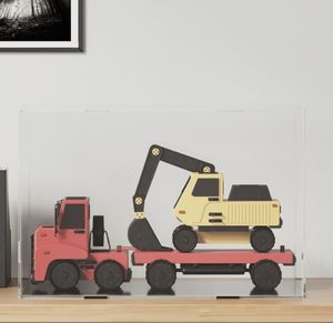 vidaXL Vitrine Transparent 56x36x37 cm Acryl vidaXL Vitrine Transparent 56x36x37 cm Acryl