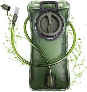 Premium Trinkblase 2L mit Beissventil - BPA-frei, antibakteriell und auslaufsicher für Jeden Trinkrucksack geeignet - Hochwertiges Trinksystem 2 Liter für Sport & Freizeit