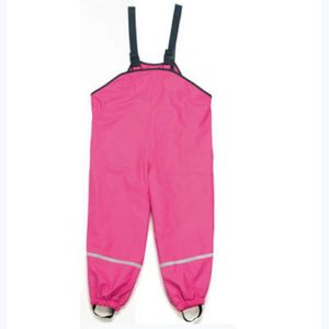 Playshoes Fleece-Trägerhose pink, Größe: 86