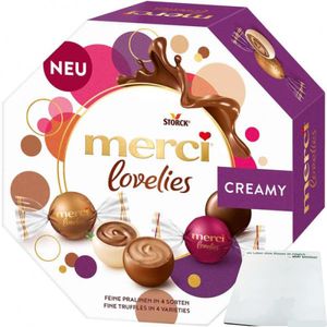 Merci Lovelies Creamy (185g Packung) + usy Block