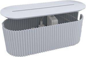 Kabelbox Kabelmanagement-Box,Kabel-Organizer-Box,Steckdosen-Management-Box,Ordentliche Steckdosenleiste & Kabelaufbewahrung,Cord Hider,Kabel Organizer
