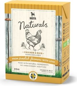 Bozita Dog Tetra Recard Happen in Gelee Hühnchen & Reis 370g