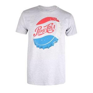 Pepsi - T-Shirt für Herren TV1166 (L) (Grau meliert)