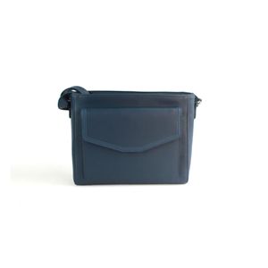 Eastern Counties Leather - Handtasche "Autumn", Leder EL368 (Einheitsgröße) (Tintenblau)