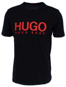 HUGO BOSS DOLIVE Herren T-Shirt Logo print, Größe:S, Hugo Boss:Black