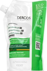 Vichy Dercos Anti-Dandruff Dry Hair Dermatological Shampoo Refill šampon proti lupům 500 ml
