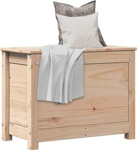 vidaXL Truhe 60x32x45,5 cm Massivholz Kiefer