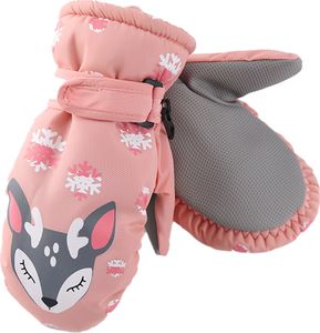Kinder Winter Schnee Handschuhe Baby Jungen Wasserdichte Ski Fäustlinge Mädchen Winddicht Warme Handschuh(Form2)