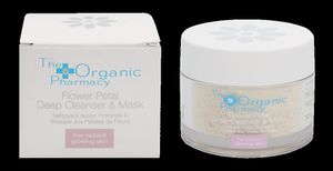 The Organic Pharmacy Flower Petal Deep Cleanser & Mask Głębokie oczyszczanie i maska z płatków kwiatów